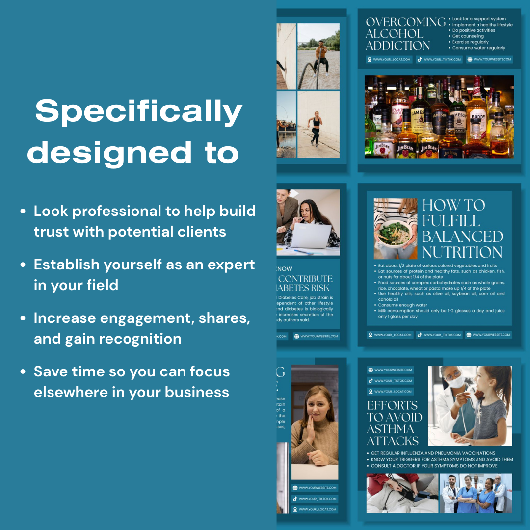 3600+ Medical Instagram Templates (PLR/MRR)