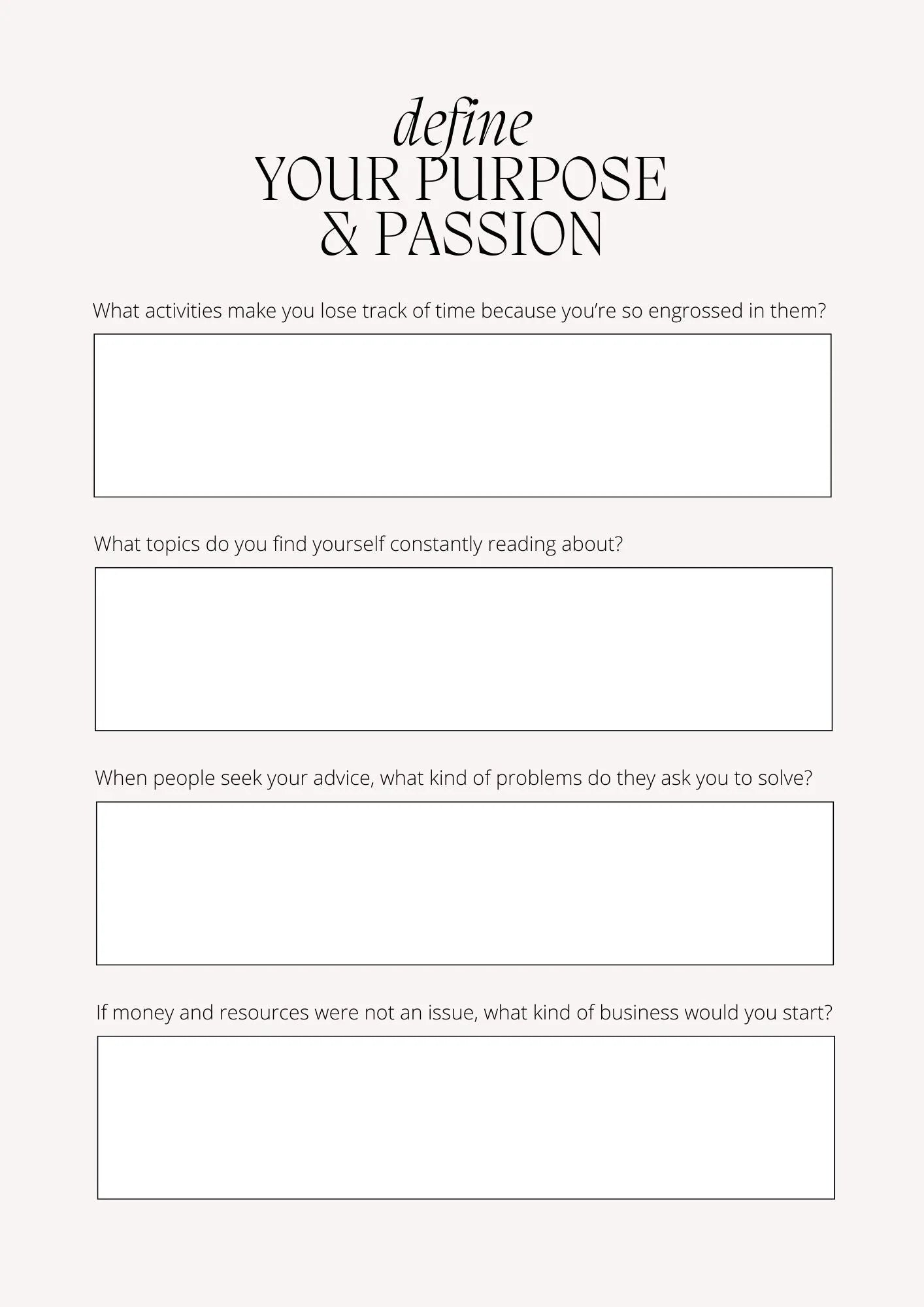 The Digital Product Planner