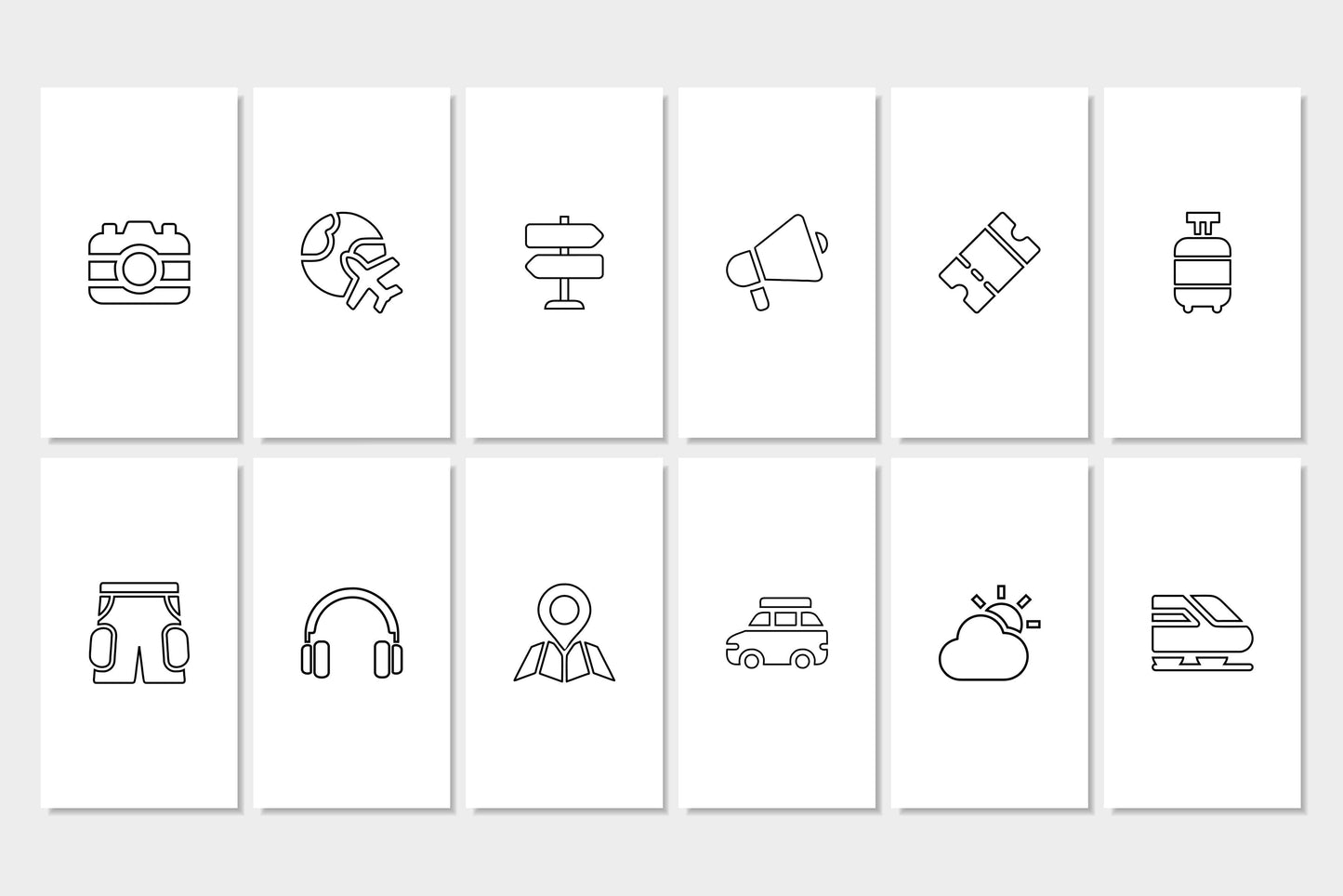 120+ Travel Instagram Templates - Vol. 3
