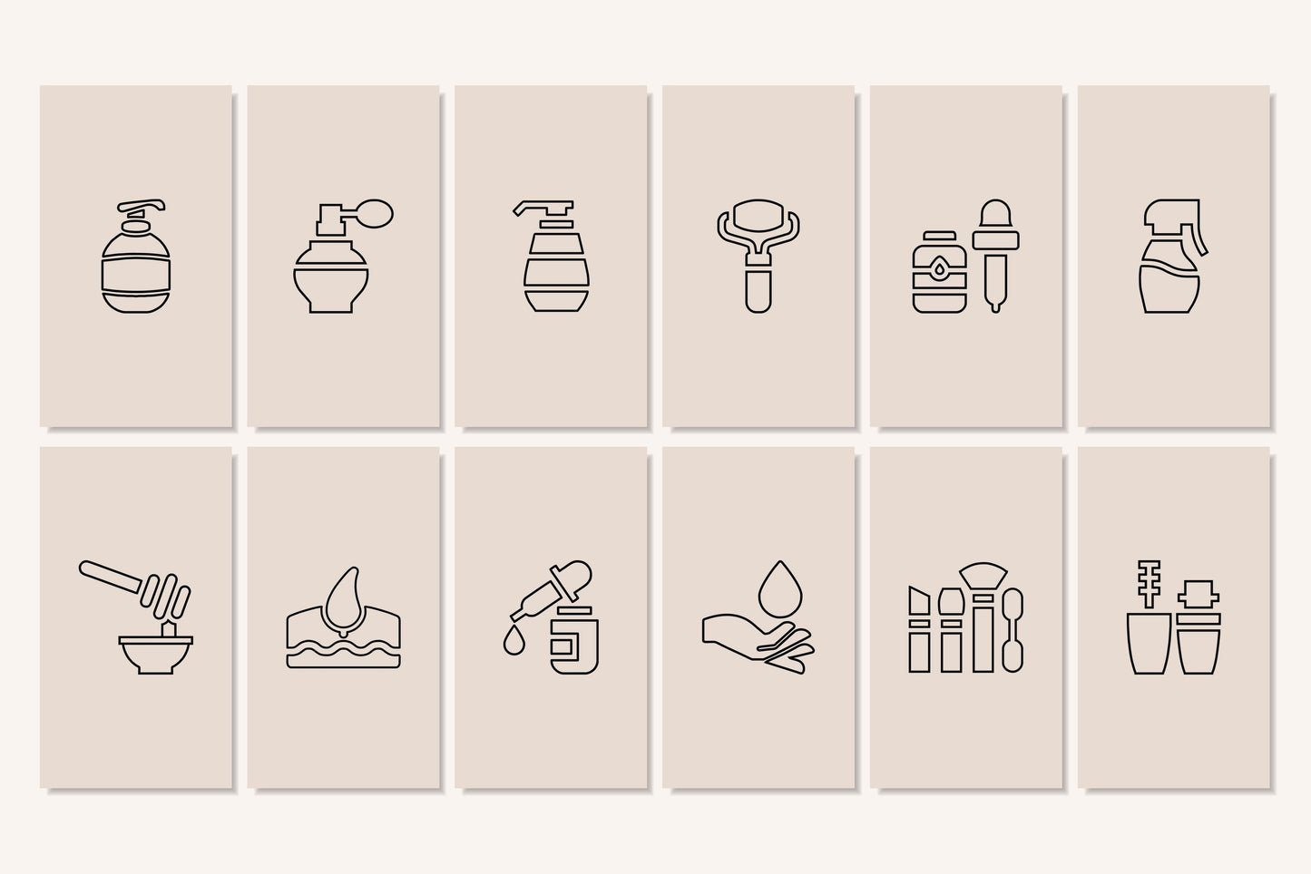 120+ Skincare Instagram Templates - Vol. 5