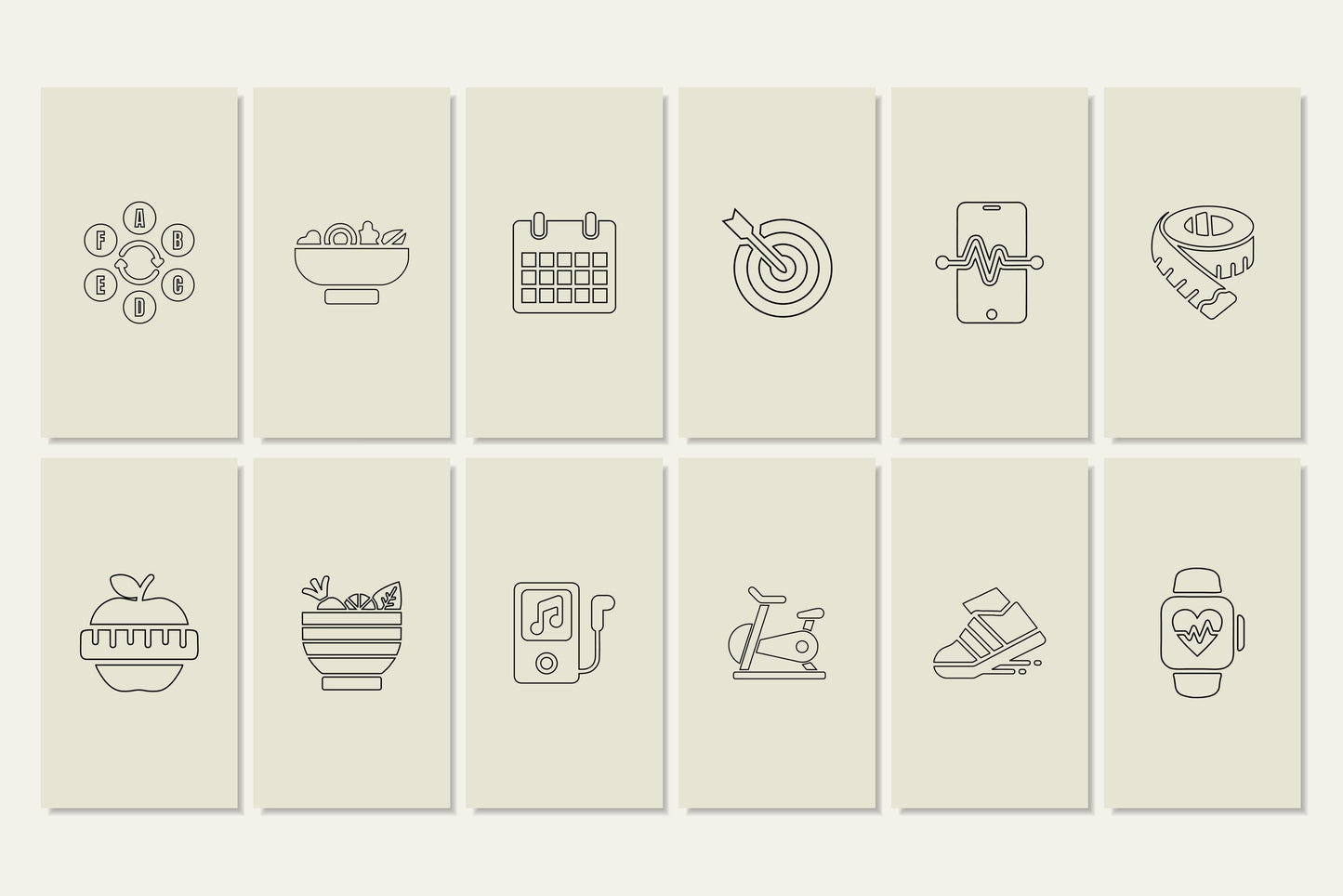 120+ Wellness Instagram Templates - Vol. 5