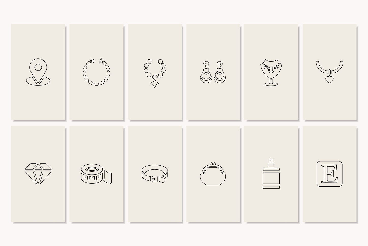 120+ Jewelry Instagram Templates - Vol. 4
