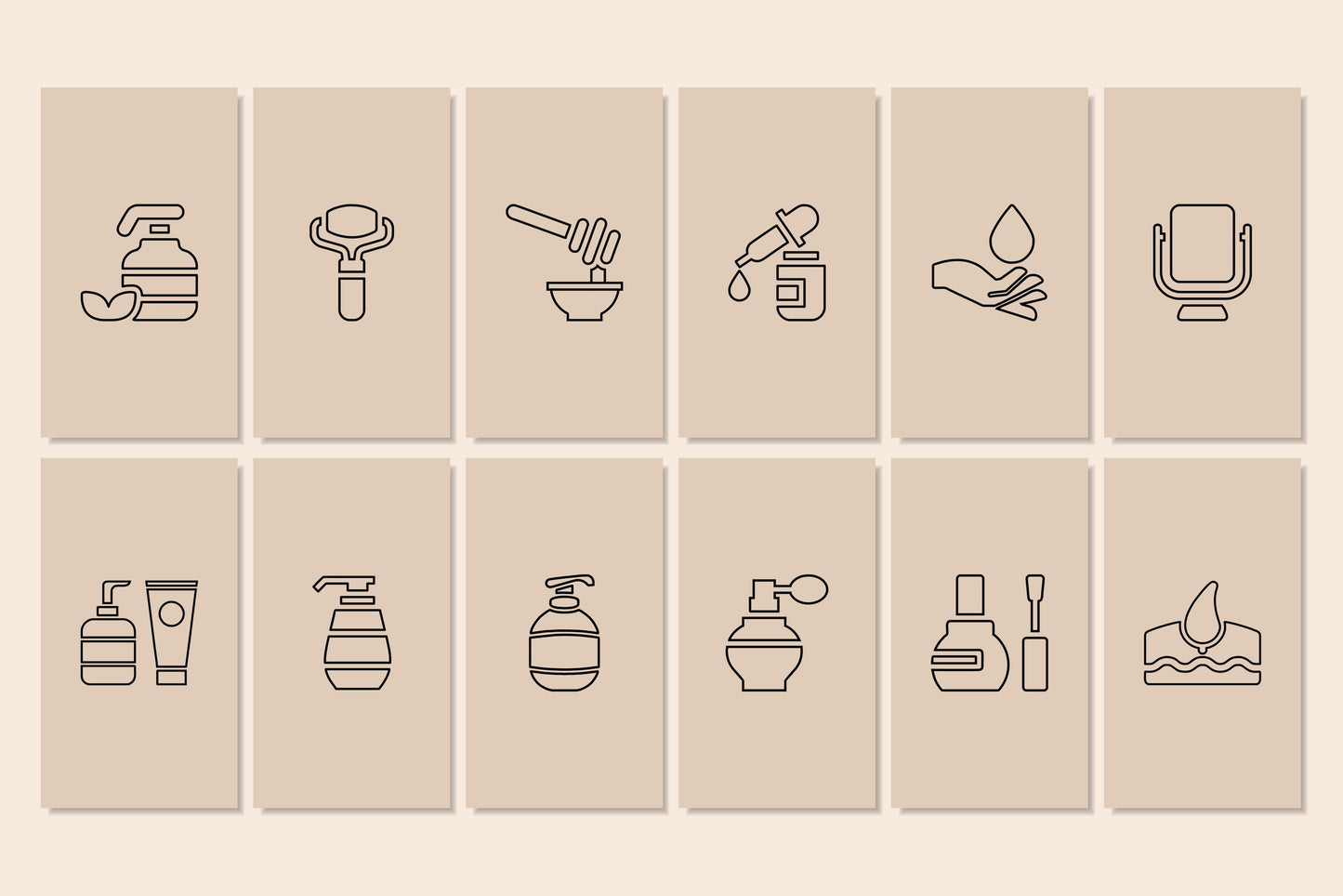 120+ Skincare Instagram Templates - Vol. 3