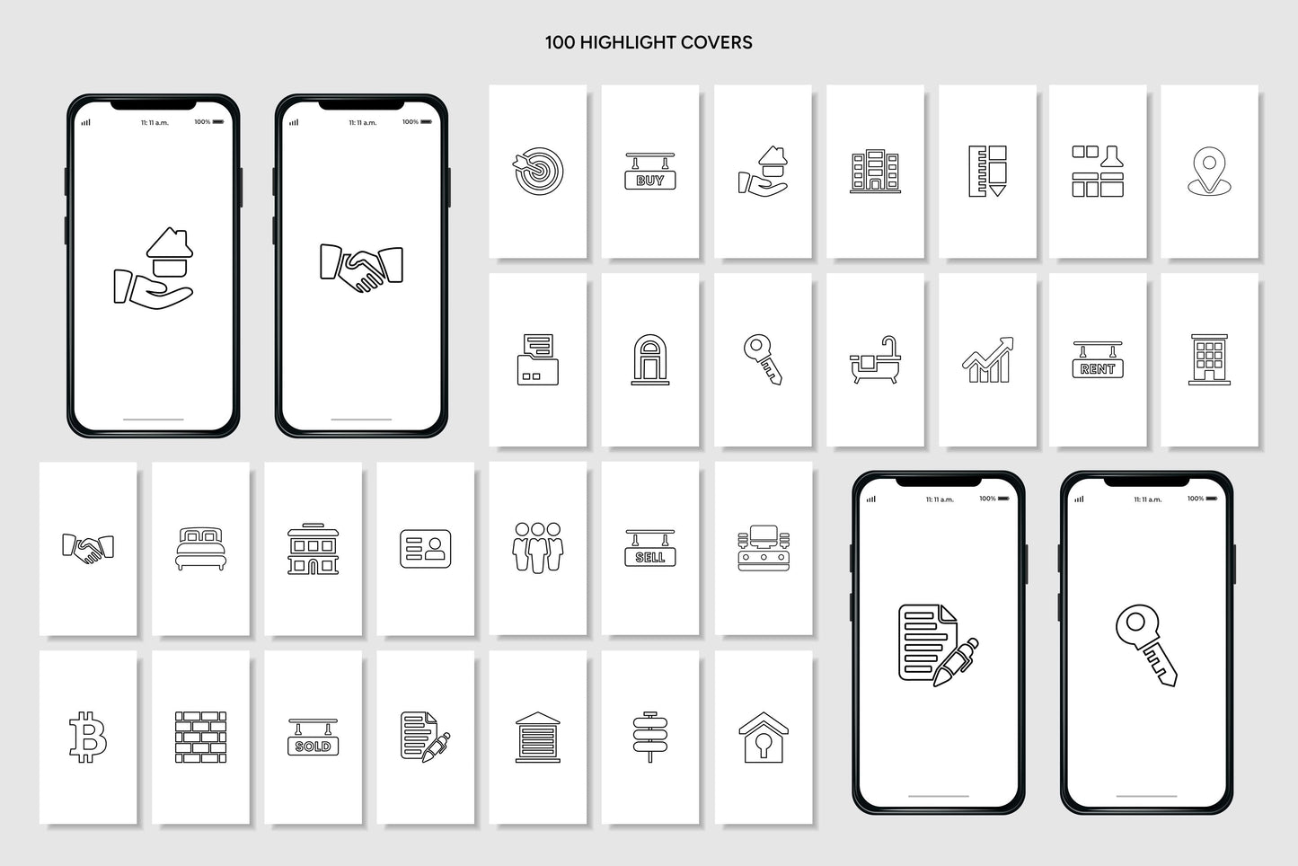 1200+ Real Estate Instagram Templates - Vol. 6