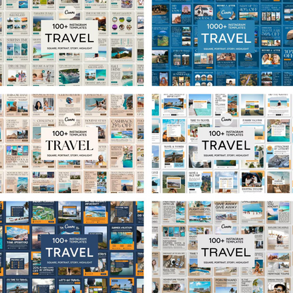 3600+ Travel Instagram Templates (PLR/MRR)