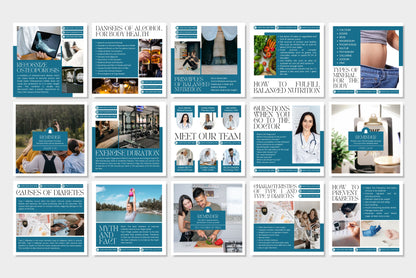 120+ Medical Instagram Templates - Vol. 4