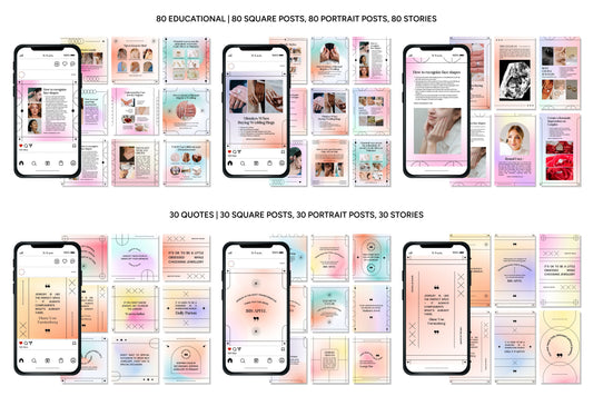 1200+ Jewelry Instagram Templates - Vol. 7