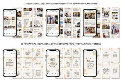 1200+ Mental Health Instagram Templates - Vol. 6