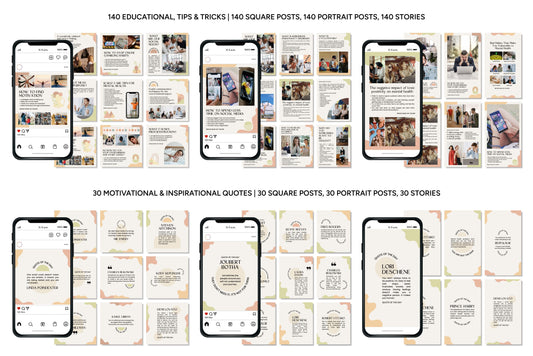 1200+ Mental Health Instagram Templates - Vol. 6