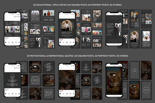 1200+ Fashion Instagram Templates - Vol. 6
