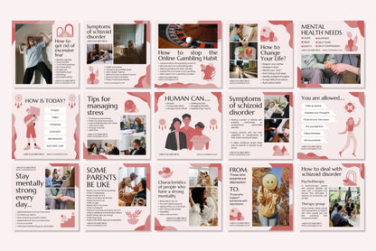 120+ Mental Health Instagram Templates - Vol. 4