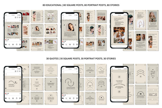 1200+ Jewelry Instagram Templates - Vol. 6