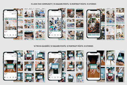 1200+ Medical Instagram Templates - Vol. 6
