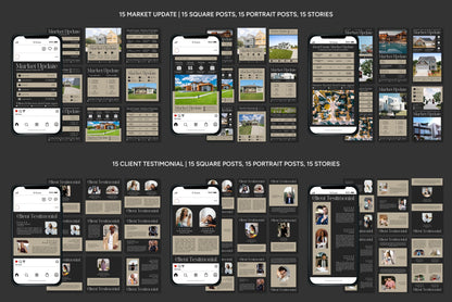 1200+ Real Estate Instagram Templates - Vol. 7