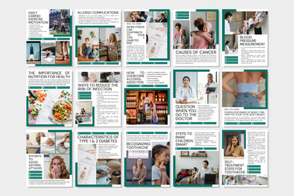 120+ Medical Instagram Templates - Vol. 3