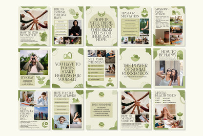 120+ Mental Health Instagram Templates - Vol. 2