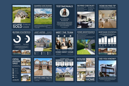 120+ Real Estate Instagram Templates - Vol. 3