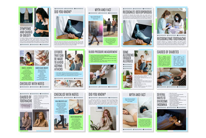 120+ Medical Instagram Templates - Vol. 5