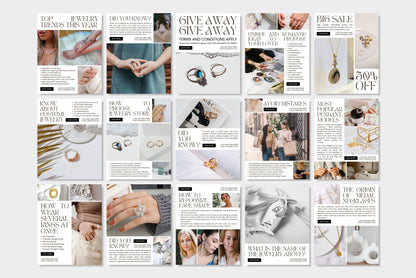 120+ Jewelry Instagram Templates - Vol. 5