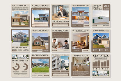 120+ Real Estate Instagram Templates - Vol. 5