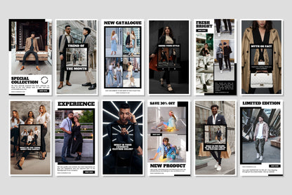 120+ Fashion Instagram Templates - Vol. 3