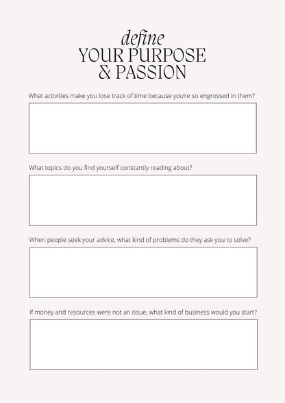 The Digital Product Planner