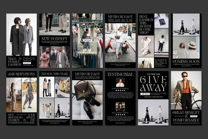 120+ Fashion Instagram Templates - Vol. 2