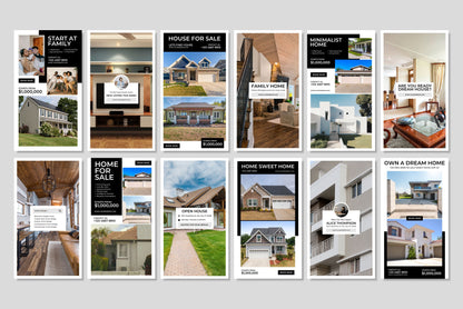 120+ Real Estate Instagram Templates - Vol. 2