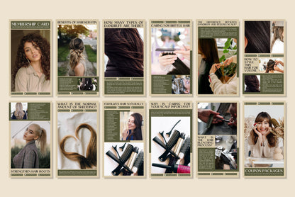 120+ Hairstylist Instagram Templates - Vol. 3