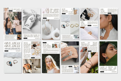 120+ Jewelry Instagram Templates - Vol. 5