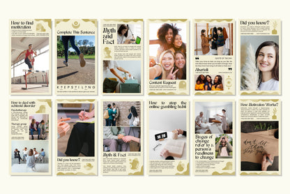 120+ Mental Health Instagram Templates - Vol. 5