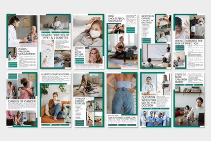 120+ Medical Instagram Templates - Vol. 3
