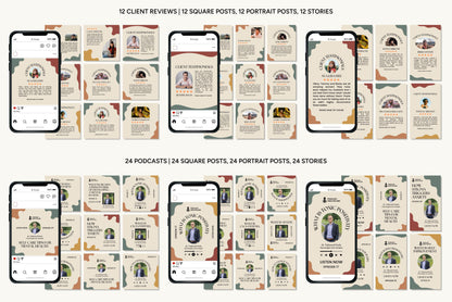 1200+ Mental Health Instagram Templates - Vol. 7