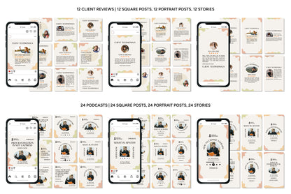 1200+ Mental Health Instagram Templates - Vol. 6