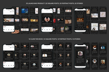1200+ Jewelry Instagram Templates - Vol. 8