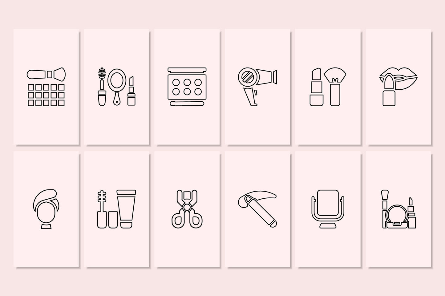 120+ Makeup Instagram Templates - Vol. 4