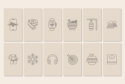 120+ Wellness Instagram Templates - Vol. 1