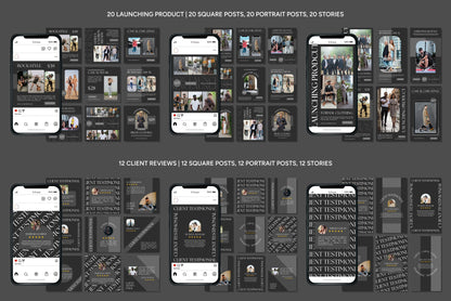 1200+ Fashion Instagram Templates - Vol. 6