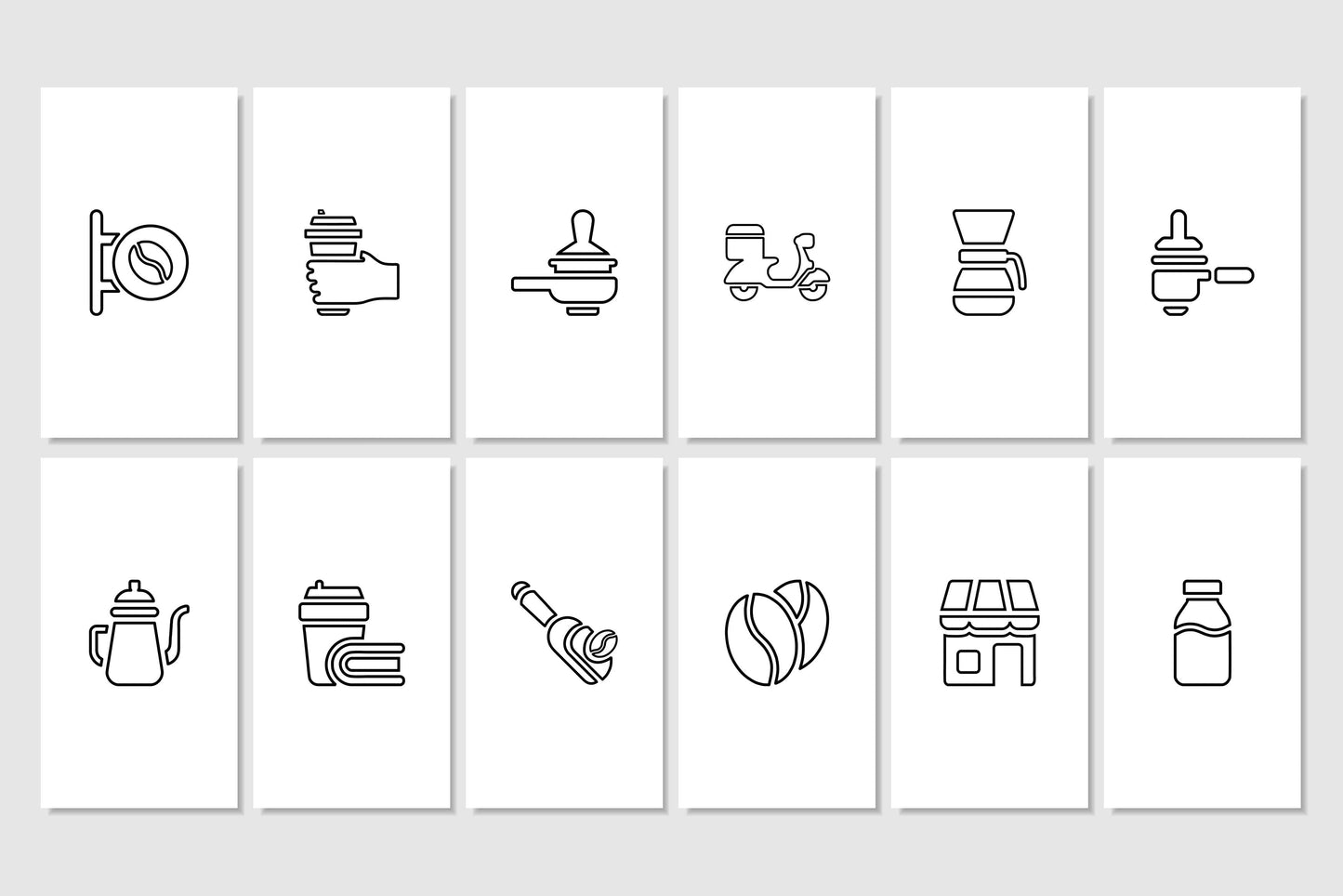 120+ Coffee Shop Instagram Templates - Vol. 3