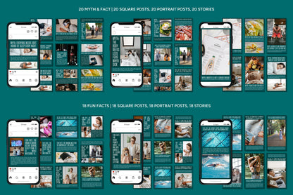 1200+ Medical Instagram Templates - Vol. 8
