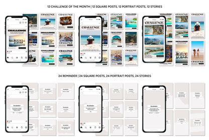 1200+ Travel Instagram Templates - Vol. 6