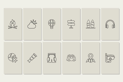 120+ Travel Instagram Templates - Vol. 1