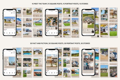 1200+ Real Estate Instagram Templates - Vol. 8