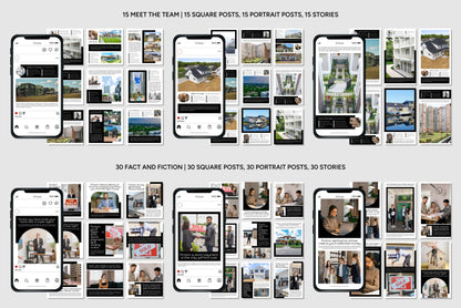 1200+ Real Estate Instagram Templates - Vol. 6