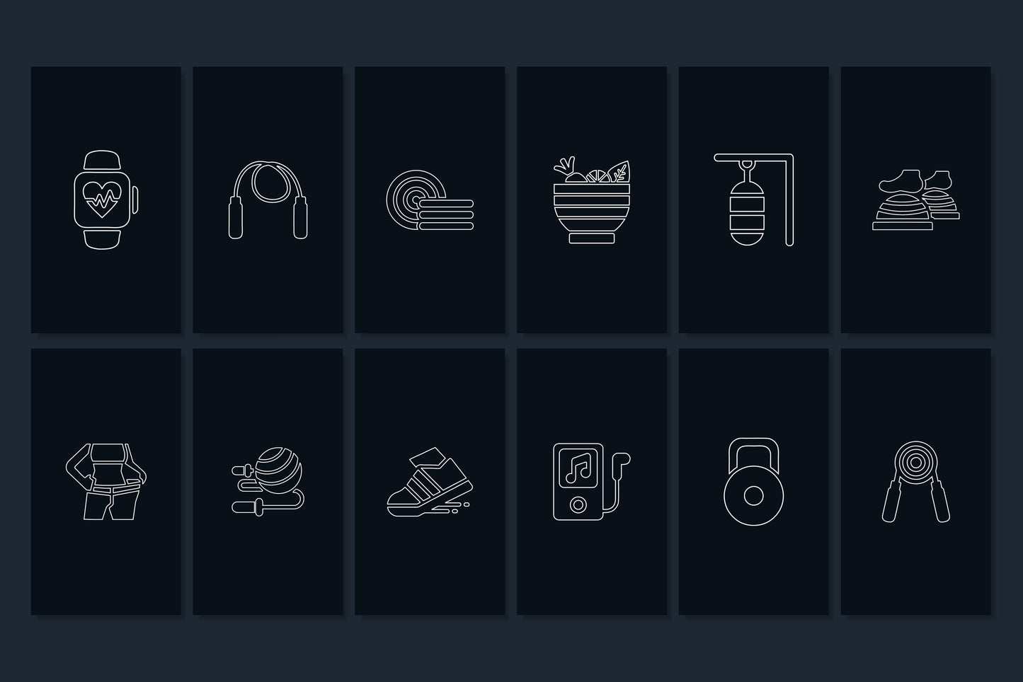 120+ Fitness Instagram Templates - Vol. 5