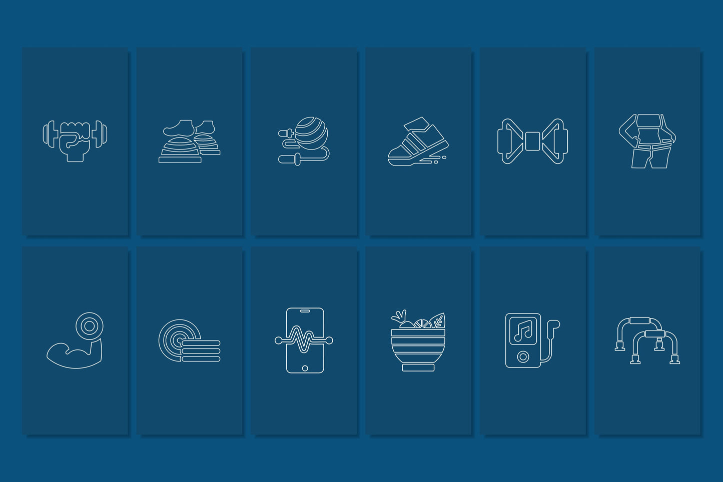 120+ Fitness Instagram Templates - Vol. 2