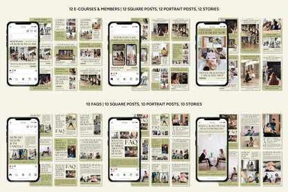1200+ Mental Health Instagram Templates - Vol. 8