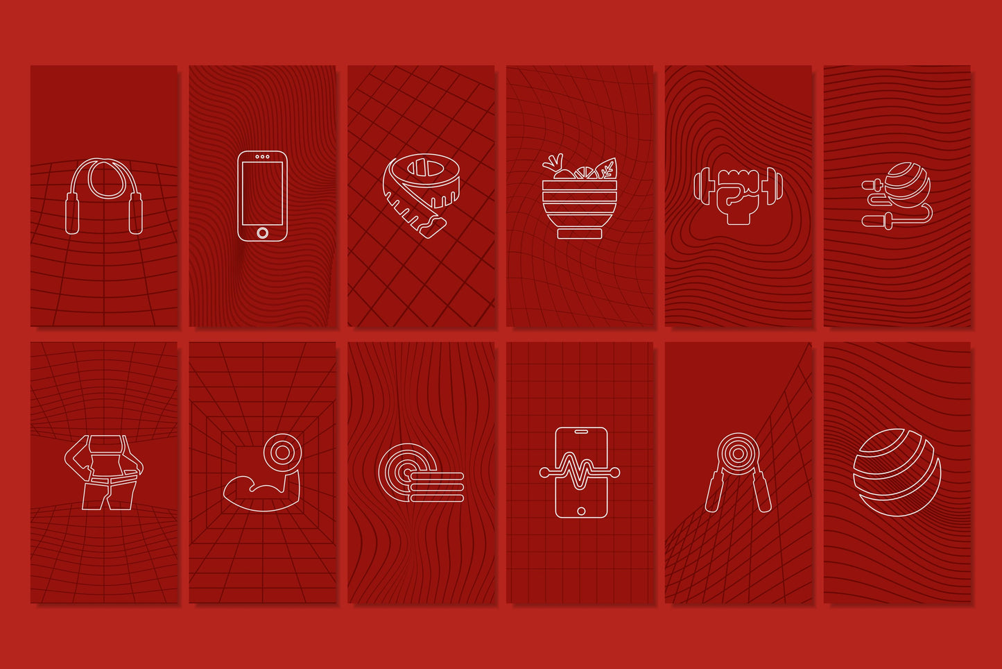 120+ Fitness Instagram Templates - Vol. 3