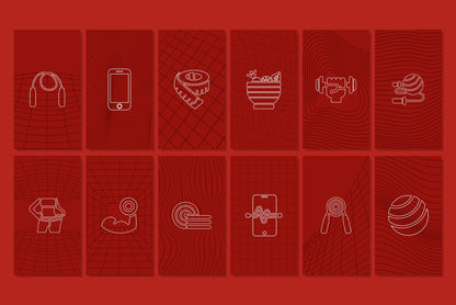 120+ Fitness Instagram Templates - Vol. 3