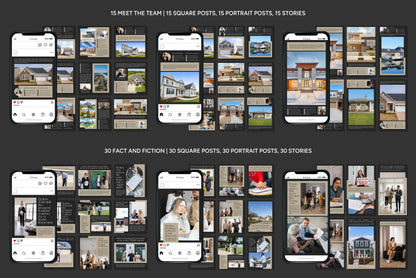 1200+ Real Estate Instagram Templates - Vol. 7